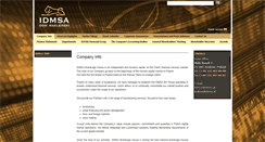 Desktop Screenshot of en.idmsa.pl